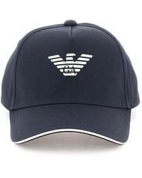 Emporio Armani - Emporio Baseball Logo Cap - Lyst