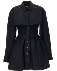 T By Alexander Wang - Smocked Mini Dresses - Lyst