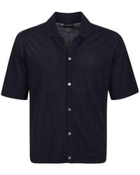 Ballantyne - Short Sleeved Cardigan - Lyst