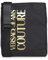 Versace - Messenger Bag With Print - Lyst