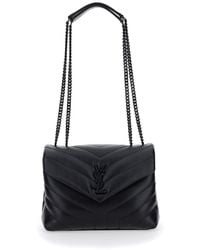 Saint Laurent - Small Loulou Matelassé Leather Shoulder Bag - Lyst