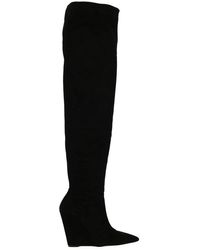 Stuart Weitzman - Over-the-knee Pointed Toe Boots - Lyst
