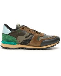 valentino green sneakers