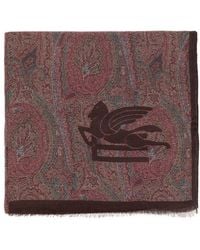 Etro - Scarf With Paisley Motif - Lyst