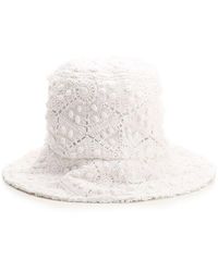 Comme des Garçons - Crochet Laced Bucket Hat - Lyst