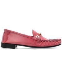 Versace - Medusa-Plaque Slip-On Loafers - Lyst