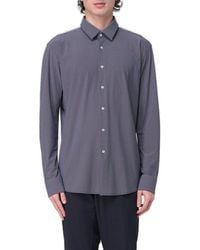 BOSS - Geometric-Print Performance-Stretch Jersey Slim-Fit Shirt - Lyst