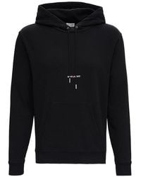 Saint Laurent - Classic Rive Gauche Hoodie - Lyst