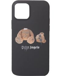 Palm Angels Teddy Printed Iphone 12 Pro Case - Black