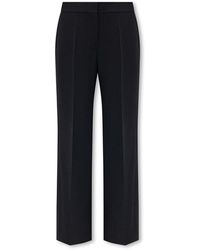 Givenchy - Wool Pleat-front Trousers - Lyst