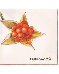 Ferragamo - Shawl With Logo, - Lyst