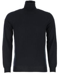 Paolo Pecora - Roll Neck Knitted Jumper - Lyst