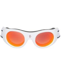 Moncler - Shield Frame Sunglasses - Lyst