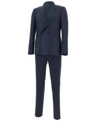 Tagliatore - Double-Breasted Tailored Suit - Lyst