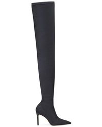 Stuart Weitzman ARIANA 100 CITY BOOT ブラック Stuart Weitzman Ariana 100 City Boot in Black | Lyst