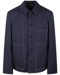 Dior - Collared Button-up Jacket - Lyst