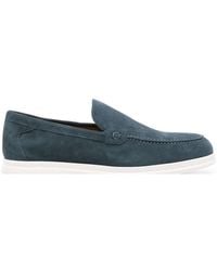 Doucal's - Round-Toe Slip-On Loafers - Lyst