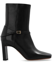 Wandler - Isa Square Toe Ankle Boots - Lyst