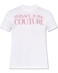 Versace - T-shirt With Logo - Lyst