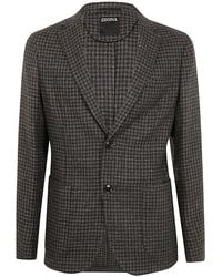 ZEGNA - Sophisticated Wool, Linen, And Cashmere Jacket For - Lyst