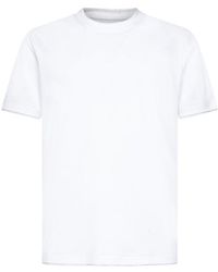 Brunello Cucinelli Layered Crewneck T-shirt - White