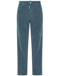 DSquared² - Boston High-Waist Straight-Leg Jeans - Lyst