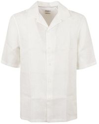 Brunello Cucinelli - Buttoned Short-sleeved Shirt - Lyst