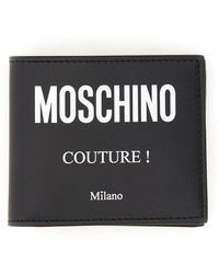 Moschino - Wallet With Logo - Lyst