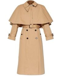Chloé - Double-Breasted Trench Coat - Lyst