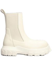 Rick Owens - Beatle Bozo Round Toe Tractor Boots - Lyst