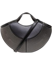 Alexander McQueen - The Cove Stud Embellished Tote Bag - Lyst