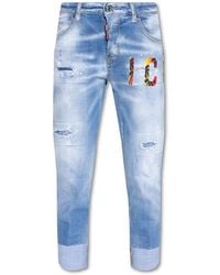 DSquared² - 'cool Girl Cropped' Jeans - Lyst