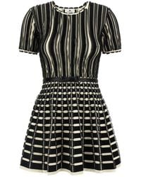 Elisabetta Franchi - Mini Organza Dress - Lyst