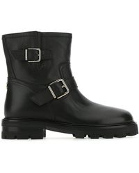 leather biker boots sale