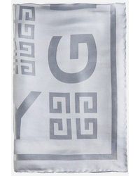Givenchy - 4g Logo Silk Scarf - Lyst