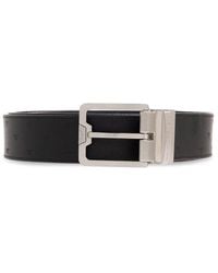 Emporio Armani - Leather Belt, - Lyst