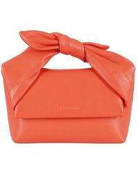 JW Anderson - Midium Bow Twister Top Handle Bag - Lyst