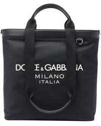 Dolce & Gabbana - Fabric Bag - Lyst