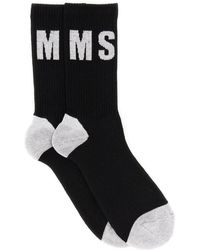 MSGM - Socks With Logo - Lyst