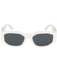 Versace - Rectangular Frame Sunglasses - Lyst