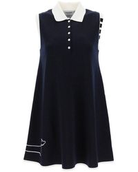 Thom Browne - Knitted Mini Dress - Lyst