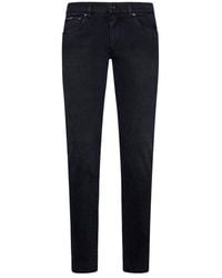 Dolce & Gabbana - High Waisted Skinny Jeans - Lyst