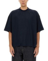 Studio Nicholson - Short Sleeved Oversized T-Shirt - Lyst