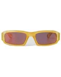 Jacquemus - Les Lunettes Altu Rectangular Frame Sunglasses - Lyst