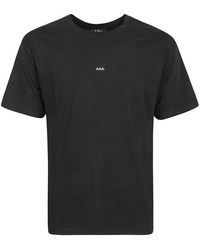 A.P.C. - Kyle Crewneck T-shirt - Lyst