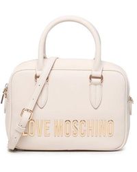 Love Moschino - Logo Lettering Top Handle Bag - Lyst