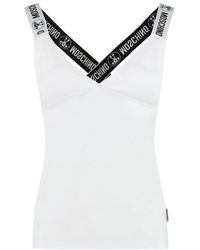 Moschino - Jersey Top - Lyst