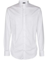 Giorgio Armani - Slim-fit Buttoned Shirt - Lyst