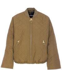 Barbour - Emlyn Quilted Bomber Jacket - Lyst