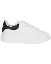 alexander mcqueen men's white sneakers